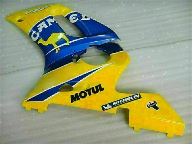 ABS Kits Carenado Moto R6 1998-2002 - Amarillo Azul