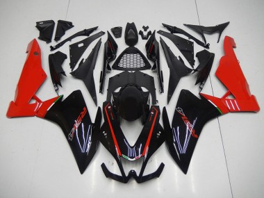 ABS Kits Carenado Moto RSV4 2009-2015 - Negro Rojo