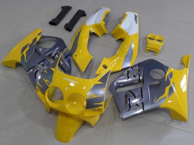 Carenado Moto CBR 250 RR MC19 1988-1989 - Gris Amarillo