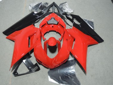 Carenado Moto Ducati 1098 2007-2014 - Rojo Negro