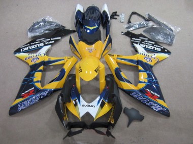 Carenado Moto GSXR 600 K8 2008-2010 - Azul Amarillo Corona Extra