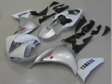 Carenado Moto R1 2012-2014 - Blanco Plata