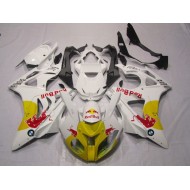 Carenado Moto S1000RR 2009-2014 - Amarillo Blanco RedBull