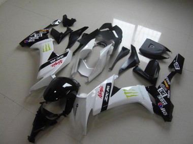 Carenado Moto ZX10R 2008-2010 - Blanco Monster