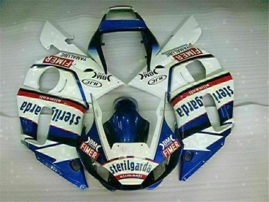 Plástico Moto R6 1998-2002 - Azul Blanco